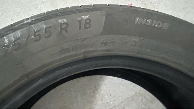 225/55/18 Michelin