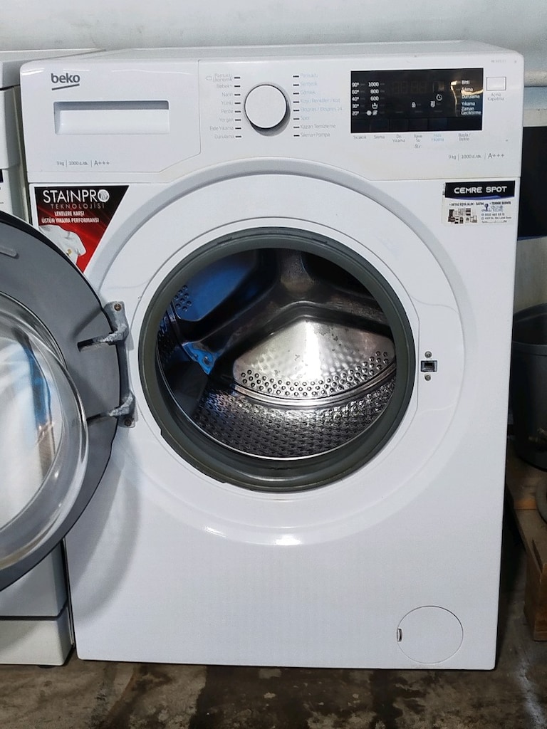 BEKO 9 KG ÇAMAŞIR MAKİNESİ İZMİR İÇİ 3 AY GARANTİMİZ VARDIR - 3