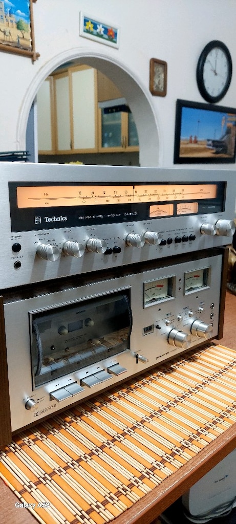 Technics SA5550 RECEIVER almanyadan geldiği gibi temiz - 3