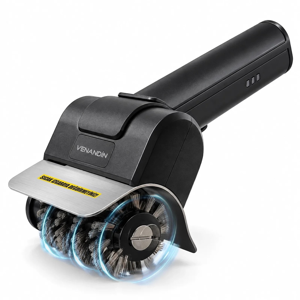 Grillo Kablosuz Elektrikli Izgara Temizleme Makinesi 600 RPM - 5