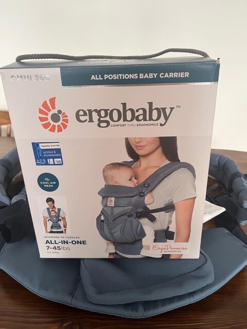 ERGOBABY Omni 360 cool air mesh Oxford Blue