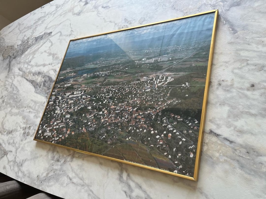 Pratteln Şehri Tablosu (65*47 cm) - 2