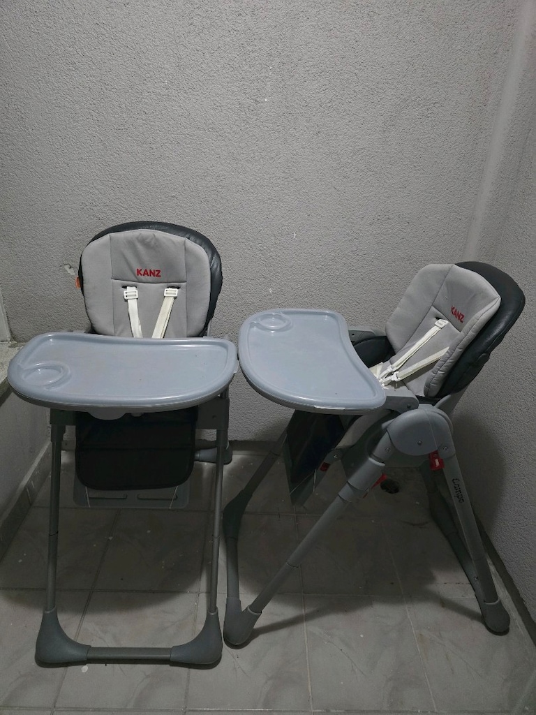 Kanz Campo Mama Sandalyesi Portatif Katlanır Yükseklik Ayarlı 2 Adet - 3