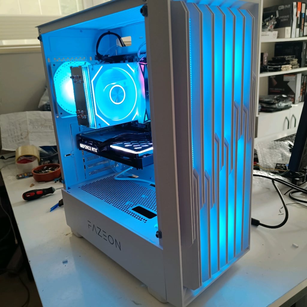 AMD RYZEN 5 16 GB DDR4 RTX 3060Tİ BEYAZ GMNG BİLGİSAYAR - 9