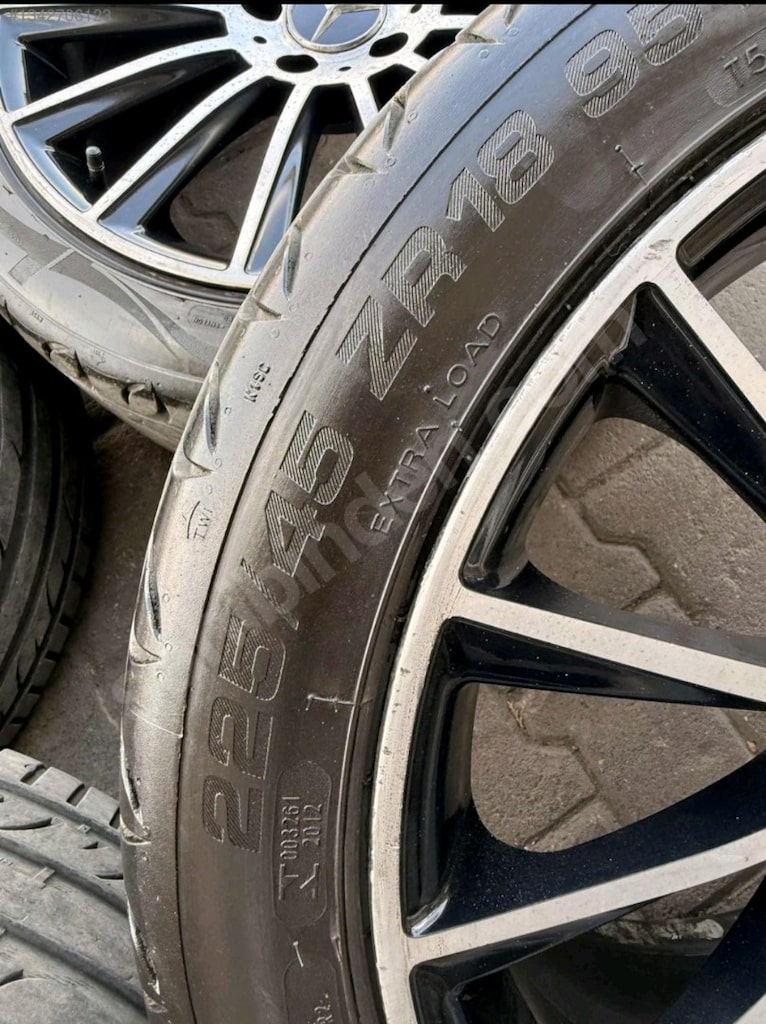 18 5x112 maybach jant lastik takımı - 4