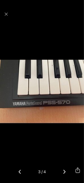 YAMAHA PSS570 ORG