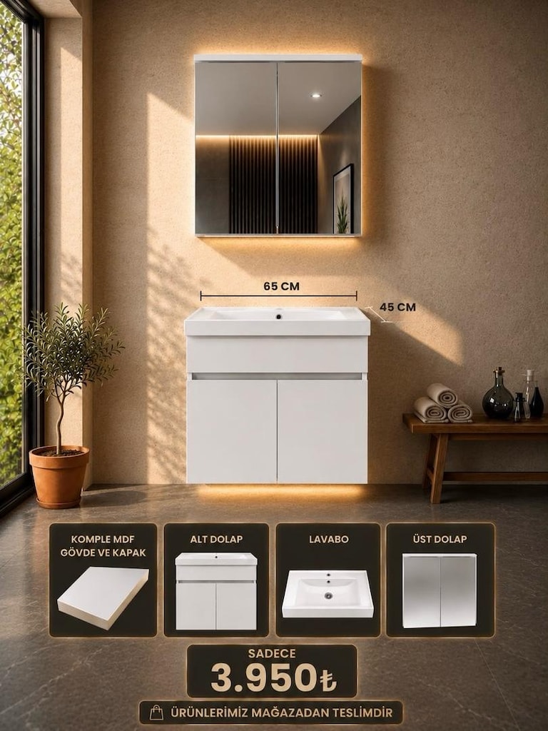 MDF BANYO DOLABI - 2