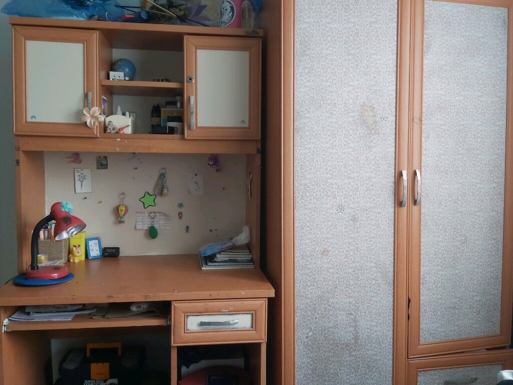 çalışma masası ve elbise dolabı - 4