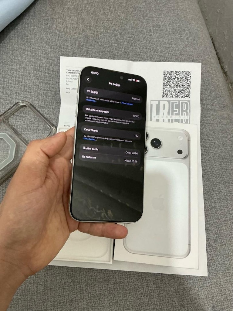 TERTEMİZ İPHONE 17 PRO MAX 256GB PİL100 2028 GARANTİLİ HATASIZZZ - 7