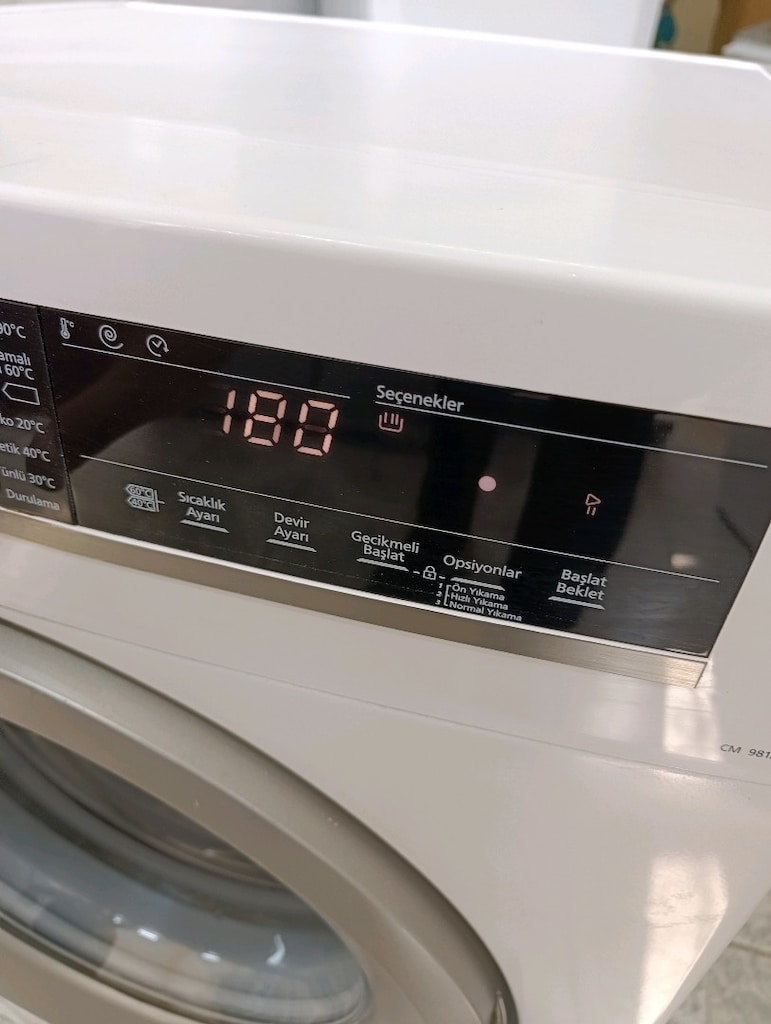 Vestel 9 KG Çamaşır Makinesi A+++ Vestel marka yüksek devir 9 kilogr - 3