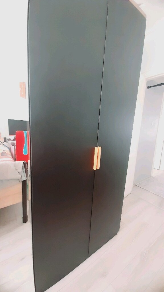 Çilek Black 4 kapılı dolap - 6
