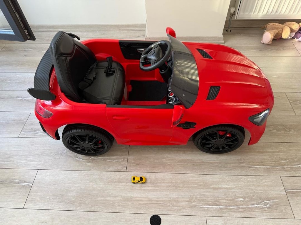 12 V Mercedes kumandalı akülü çocuk arabası - 5