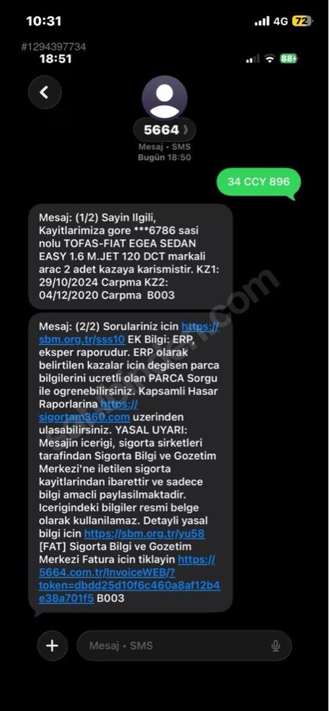FİAT EGEA SEDAN 1.6 MTJ DİZEL OTOMATİK 2019 DEĞİŞENSİZ TEMİZ - 12