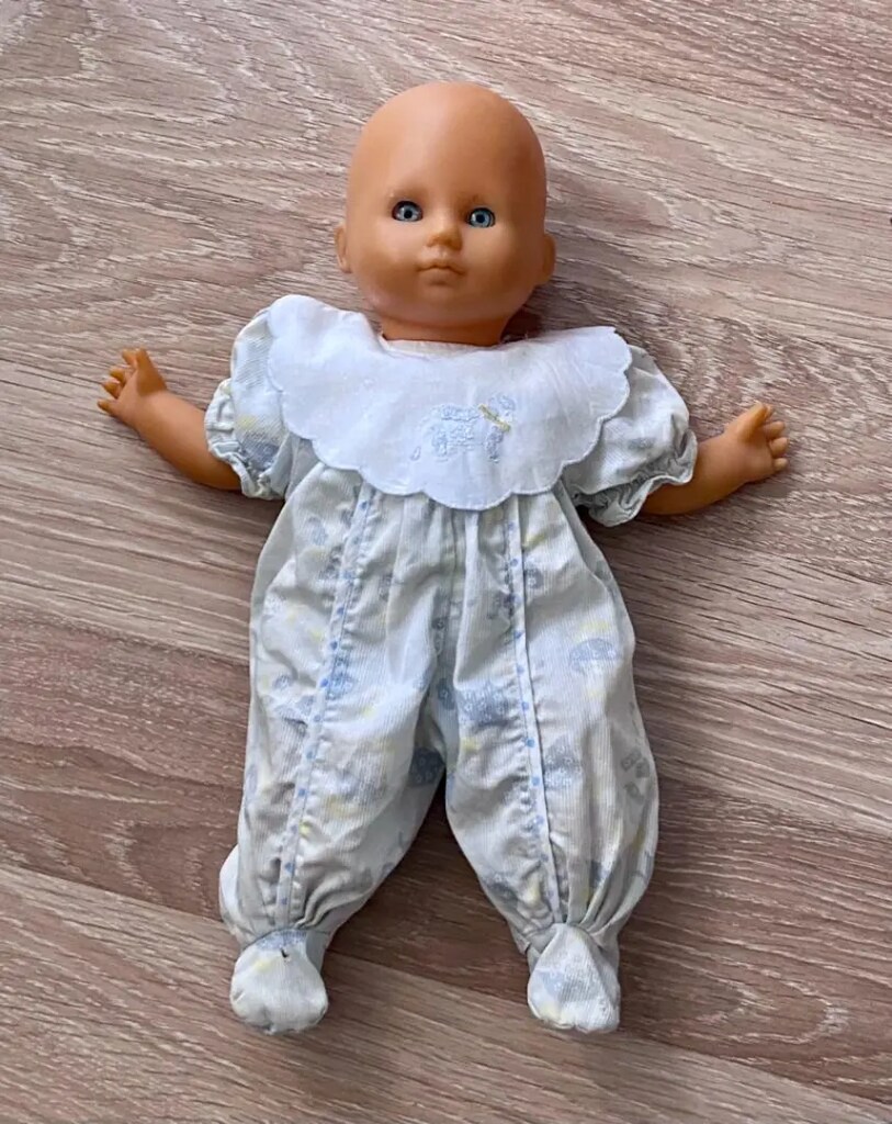 Alman Zapf Antika Oyuncak Bebek - 6