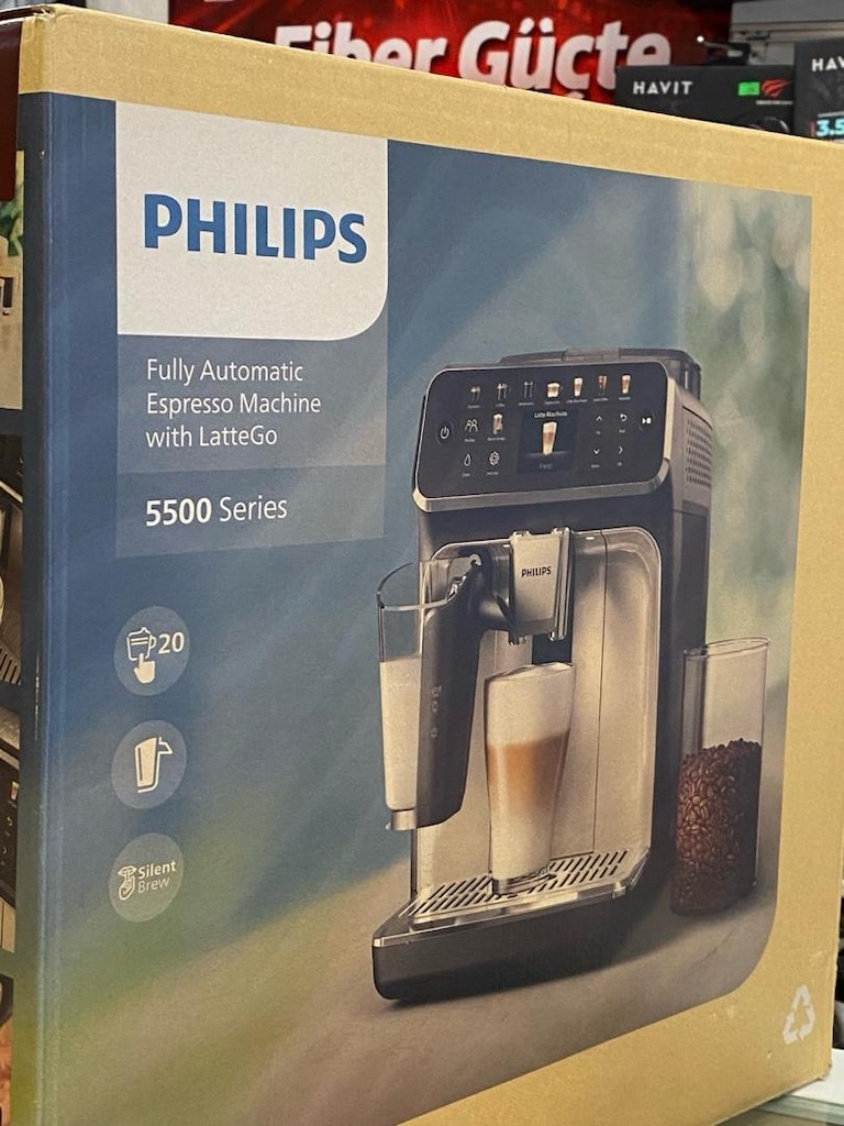 NİTRO BİLİŞİM’DEN PHILIPS 5500 LATTEGO TAM OTOMATİK KAHVE MAKİNESİ! - 4