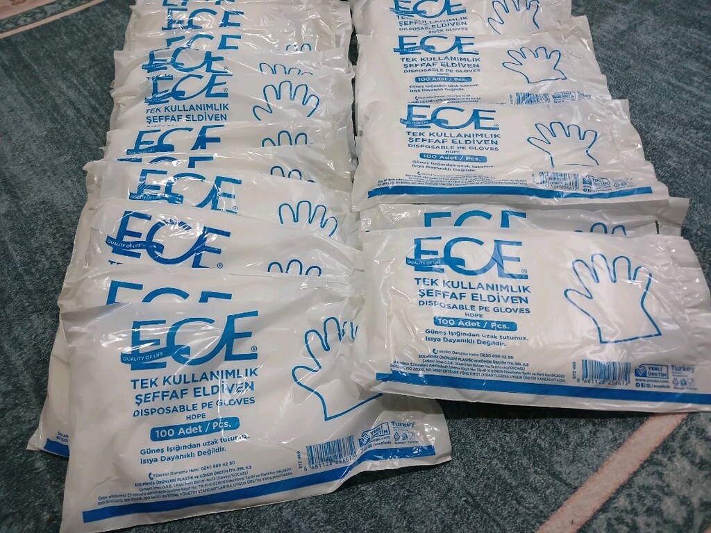 şefaf ECE HIŞIR ELDİVEN TeK KULANIM 10 kli var - 5