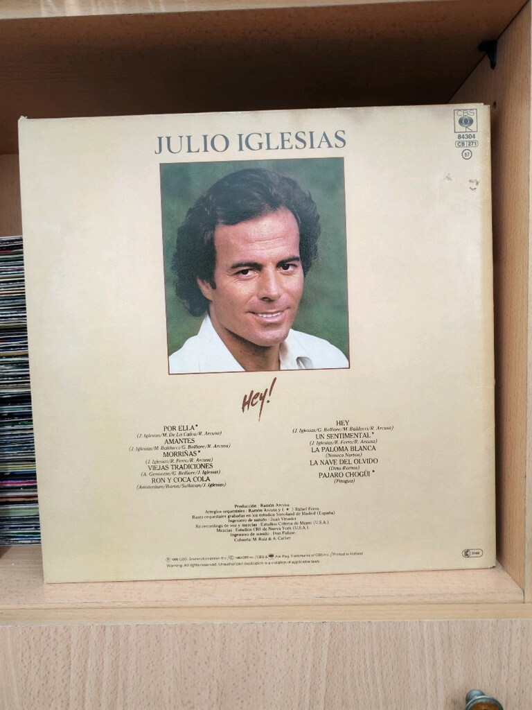 Julio İglesias & Hey LP - 2