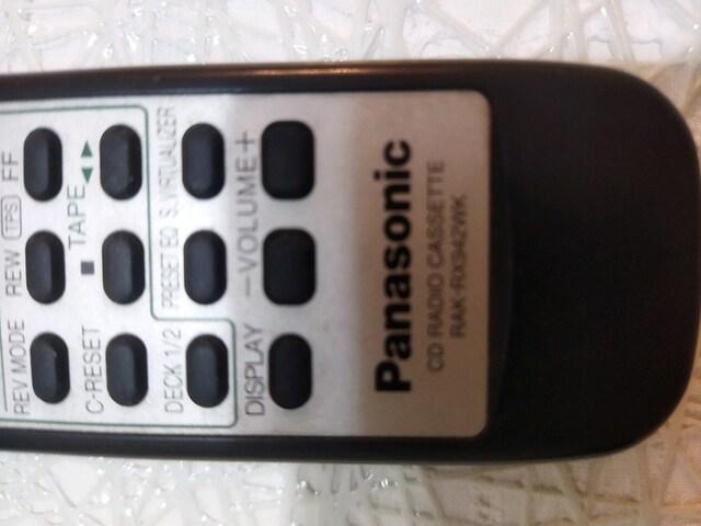 PANASONİC KUMANDA ORJİNAL TEMİZ FAAL PAZARLIKSIZ