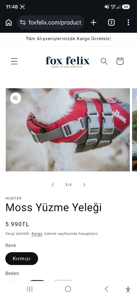 can yeleği köpek yüzme yeleği - 6