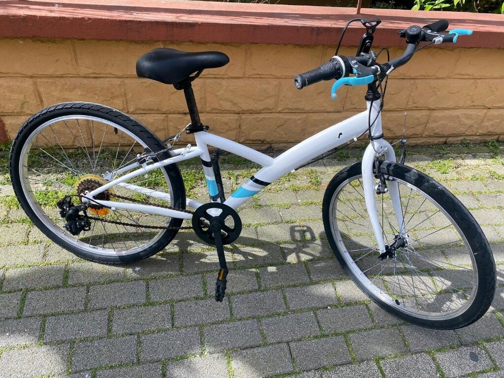 BTWİN Decathlon original100 rockrider 24jant 6vites şehir bisikleti - 2