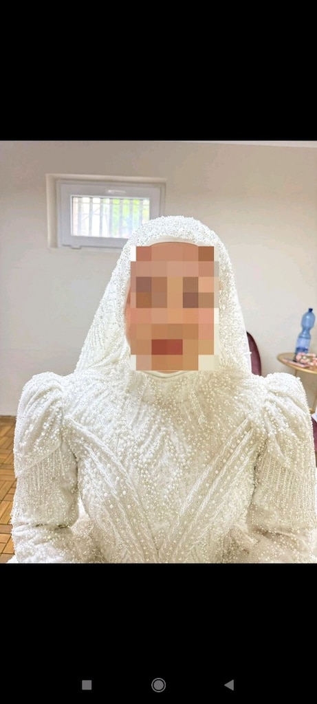 gelinlik tesettür gelinlik Almanyadan getirtilicektir - 4