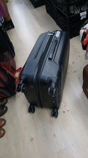 orta boy 4 tekerlekli şifre kilitli valiz - 6