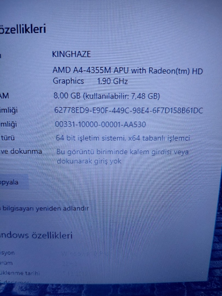 SAMSUNG 13.3 İNÇ AMD A4 İŞLEMCİLİ SSDLİ LAPTOP! - 7
