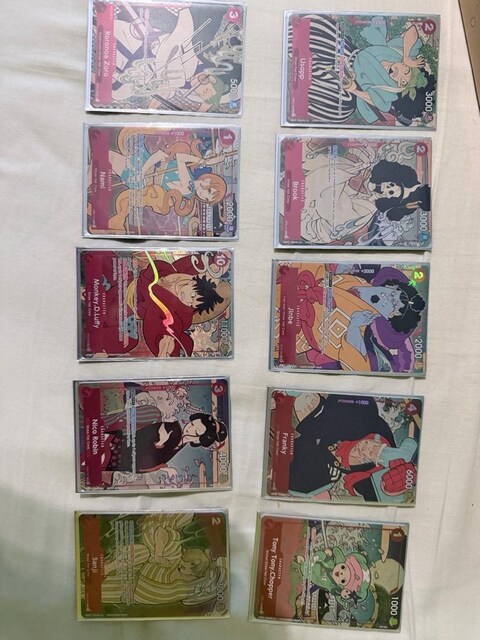 One Piece TCG 1st Anniversary Foil Koleksiyon - Luffy/Zoro Dahil