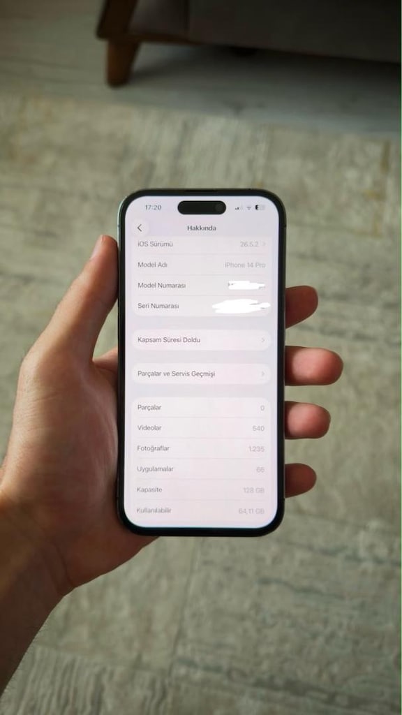 İphone 14 Pro Türkiye 12 Ay Getmobil Garantili - 6