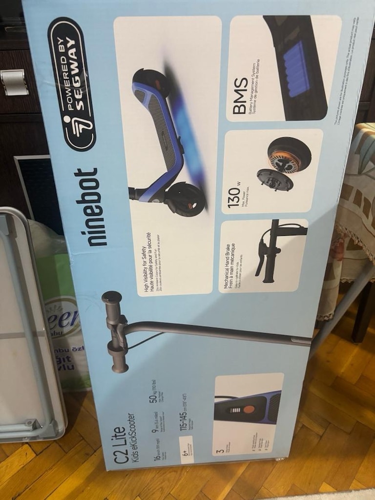 Segway ninebot c2 lite elektrikli scooter - 6