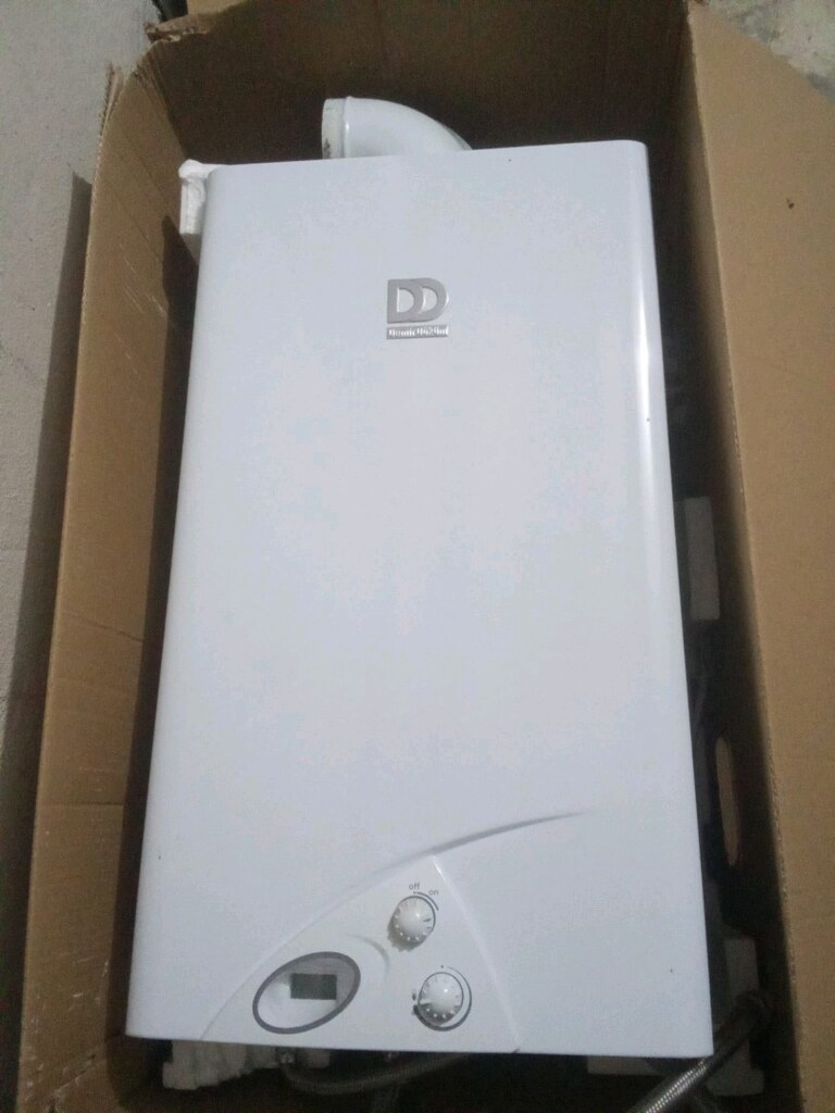 hermetik doğalgaz şofben - 2