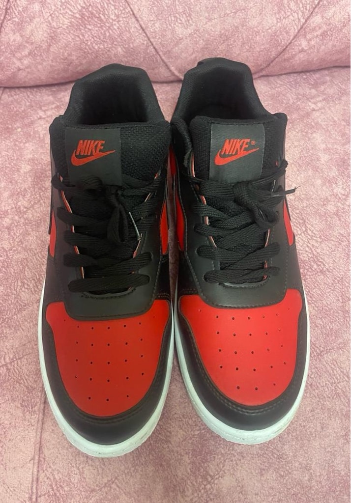 Nike Siyah-Kırmızı Spor Ayakkabı 43 Numara - 3