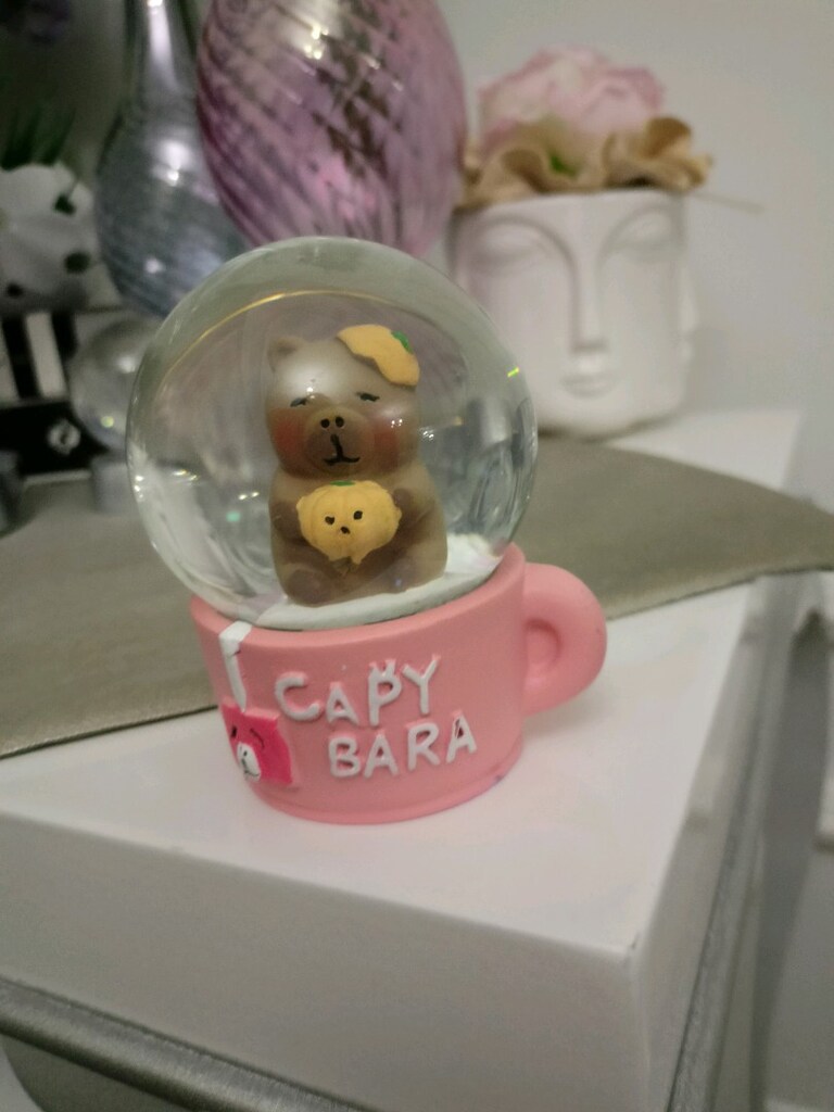 Cappibara Işıklı Kar Küresi - 3