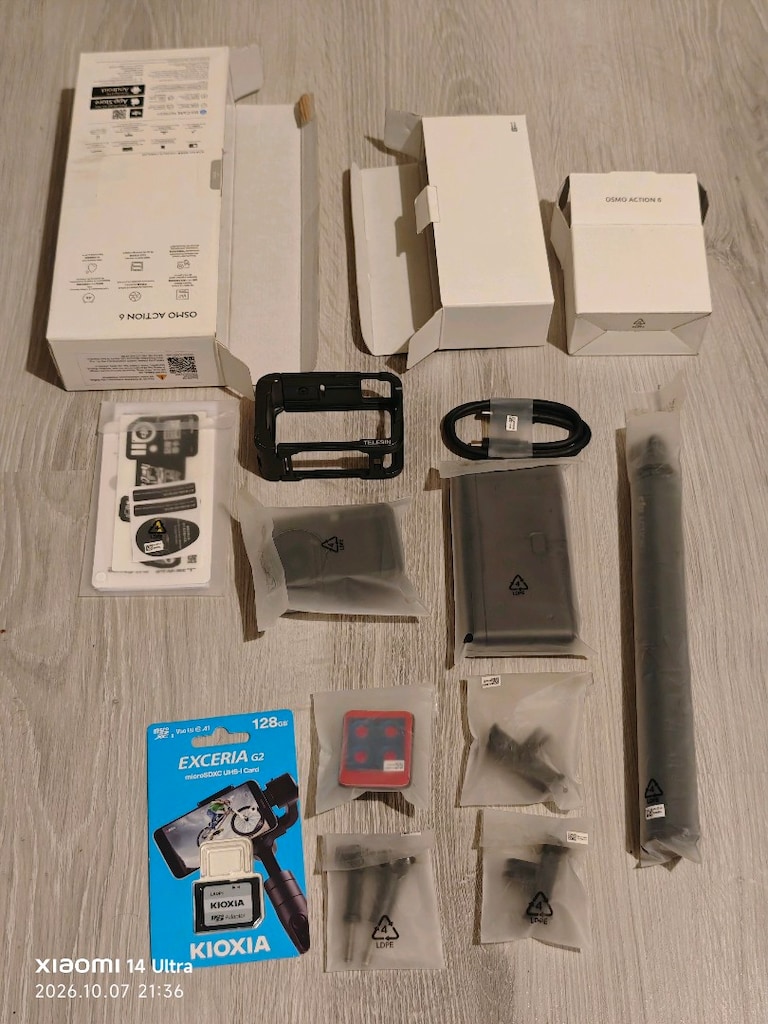 DJI Osmo Action 6 Adventure Combo Aksiyon Kamerası - 12