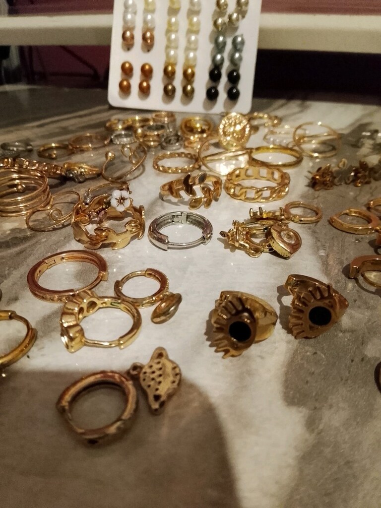 Çelik solmayan takılar yüzük küpe toplu fiyatı - 9