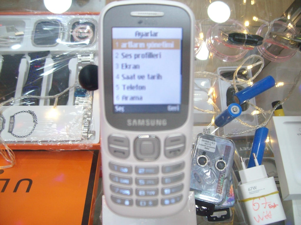 B312-E SAMSUNG ORIJINAL TUŞLU TELEFON SIFIR - 12