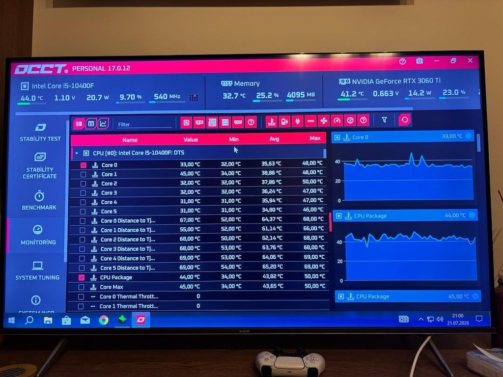 SATILIK OYUNCU BİLGİSAYARI – RTX 3060 Ti / i5-10400F - 8