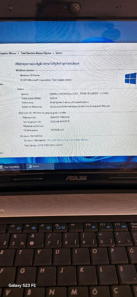 ASUS TEMİZ LAPTOP İLK SAHİBİNDEN - 3