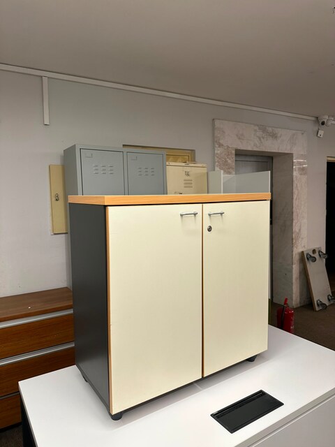 KLAS OFİS ÜSKÜDAR YARIM DOSYA DOLABI - 80x40x80 CM