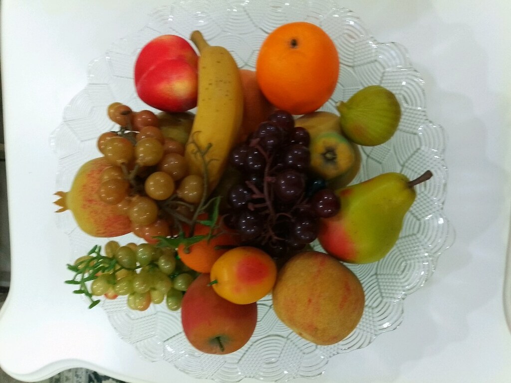 20adet kaliteli yapay meyveler ve38 cmcam kaseyle birlikte - 2