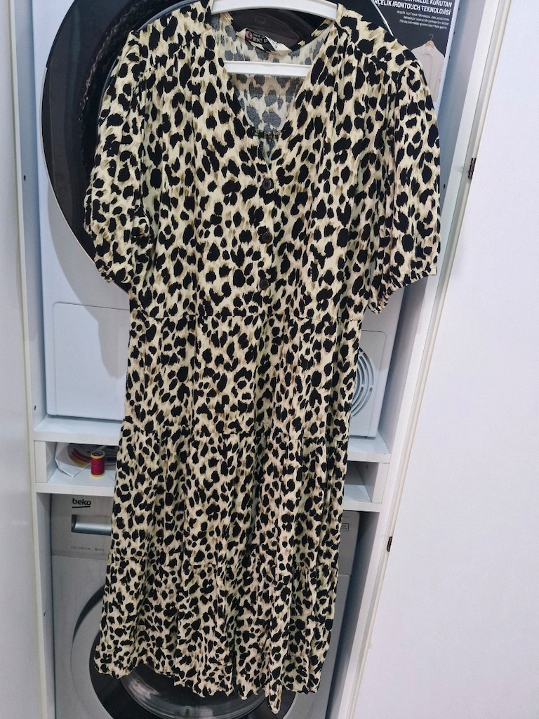 leopar elbise - 2