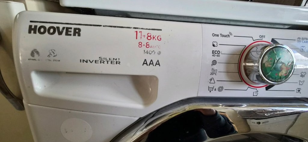 HOOVER 11 kg/8kg YIKAMALI/KURUTMALI ÇAMAŞIR MAKİNESİ -SORUNSUZ- - 2