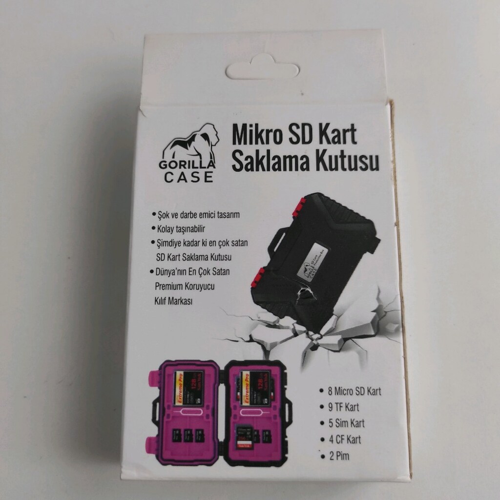 Hafıza kartı Saklama Kutusu - 2