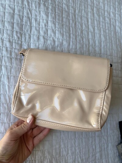 Zara krem portföy & kol çantası