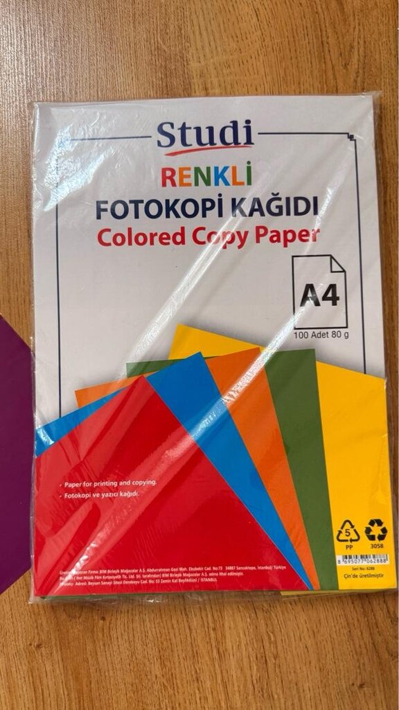 Karma Kırtasiye ve Hobi Seti (Keçe, El İşi Kağıdı, Fon Kartonu) - 3
