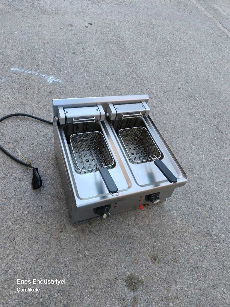 sanayi tipi elektrikli fritöz - 10