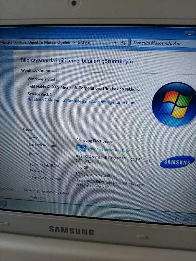 Samsung Minibook 10.1 inç Sağlam - 12