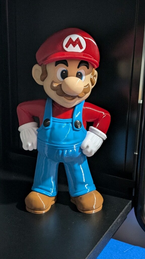 Süper Mario Figür 28cm baskılab_ankara - 2