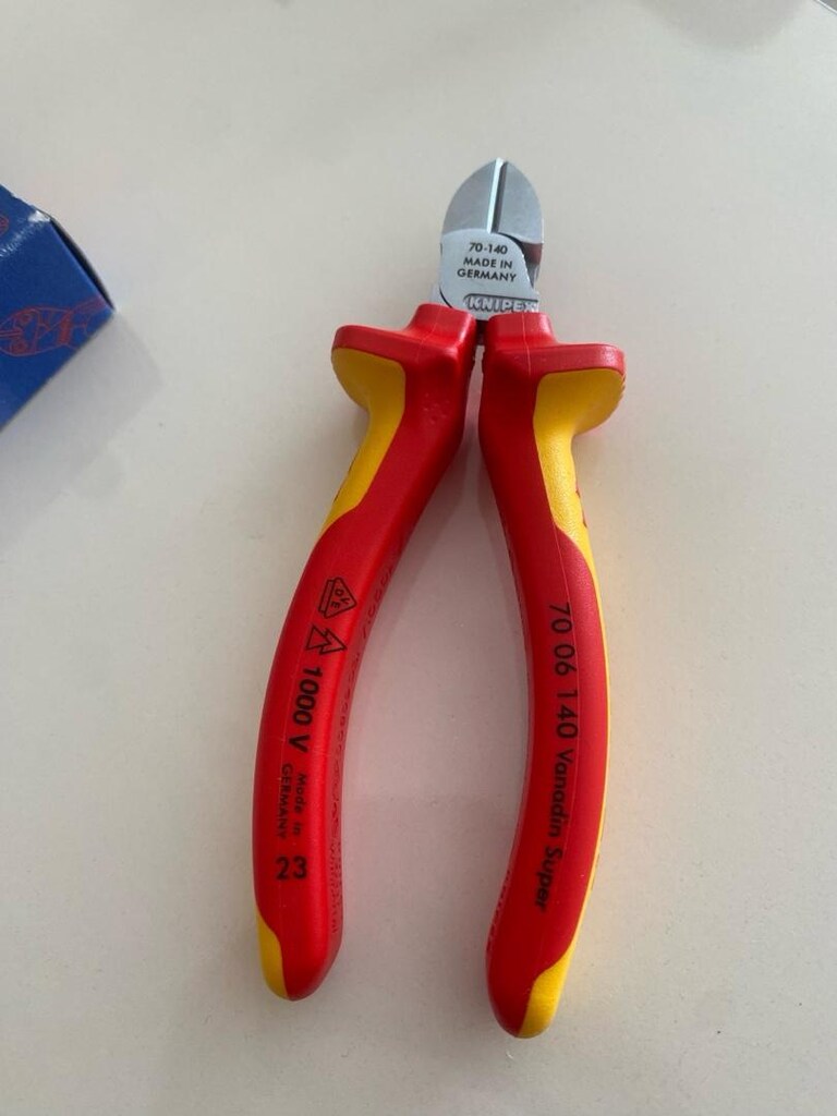 Orjinal Alman malı Knıpex 70 06 140 Vde 1000V Yan Keski 140 MM sıfır - 4