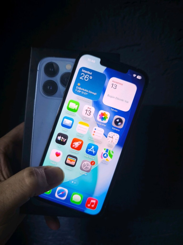 YURTİÇİ İPHONE 13 PRO 128 GB - 2
